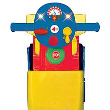 Kiddieland Mickey Ride-On Train with Caboose and Track