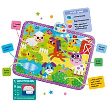 Kids Hits Touch and Play Mat Farm Friends Sensory Floor Pad