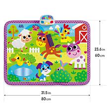 Kids Hits Touch and Play Mat Farm Friends Sensory Floor Pad