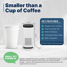 Kiki Pure Mini A1 HEPA USB-C Powered Air Purifier