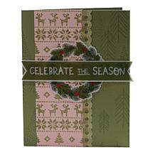 Kingston Crafts 5" x 7" Holiday Background Stamps - Set of 6