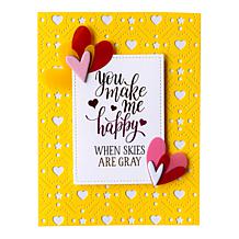 Kingston Crafts Die-Cut Acetate and Vellum Heart and Star Shapes