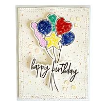 Kingston Crafts Everyday Glitter Glue 10-pack with Storage Box