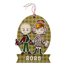 Kingston Crafts Holiday Paper Doll Ornament Kit - Set of 20