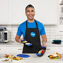 Kitchen HQ 3-Piece Microwave Cook, Grill, and Store Set