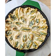 Kitchen HQ Diamond-Infused Ceramic Nonstick Cast Iron 12" Skillet