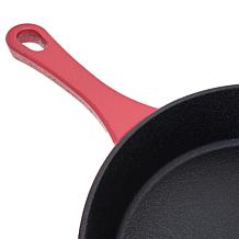 Kitchen HQ Diamond-infused Ceramic Nonstick Cast Iron 12" Skillet