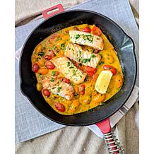 Kitchen HQ Diamond-Infused Ceramic Nonstick Cast Iron Skillet