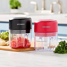 Kitchen HQ Set of 2 Mini Choppers with Gift Boxes
