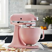 KitchenAid 5-Quart Tilt-Head Stainless Steel Bowl in Matte Dried Rose