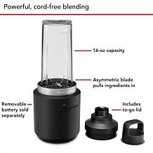 KitchenAid Go Cordless Personal Blender with Battery