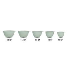 KitchenAid Set of 5 Mixing Bowls - Pistachio