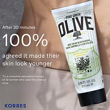 Korres 2-pack Olive & Velvet Rose Jumbo Size Body Cream