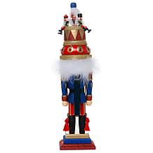 Kurt Adler 20" Hollywood Music Box Hat Nutcracker