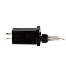 Kurt Adler 20"H Holographic Christmas Tree w/200 Cool White Fairy LEDs