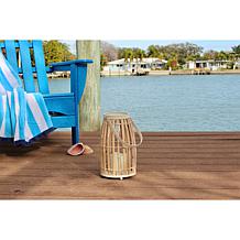 Lark and Meadow 18" Bamboo Lantern with Candle