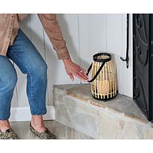 Lark and Meadow 18" Bamboo Lantern with Candle