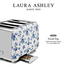 Laura Ashley VQ 4-Slice Toaster, China Rose