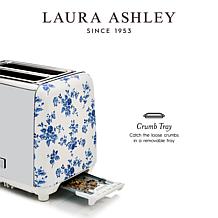 Laura Ashley VQ 4-Slice Toaster, Elveden White