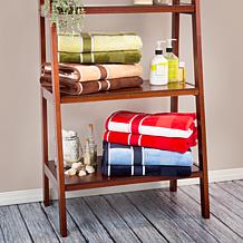 Lavish Home 100% Cotton Oakville Velour 6pc Towel Set