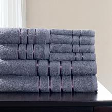 Lavish Home 100% Cotton Plush 8-piece Bath Towel Set