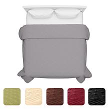 Lavish Home Solid Color Bed Quilt - King
