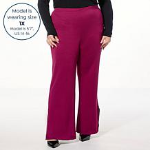 LB70 by Lloyd Boston Every AngLL Twill Glimmer Mid-Rise Flare Pant