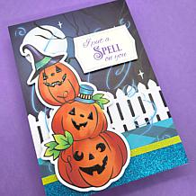 LDRS Creative Halloween Fine Glitter Card Stock - 24 Sheets