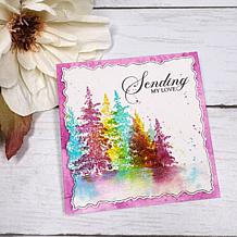 LDRS Creative Hand-Torn Edge-Look Die Set of 2 - Rectangle and Square