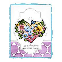 LDRS Creative Hand-Torn Edge-Look Die Set of 2 - Rectangle and Square