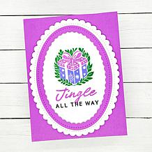 LDRS Creative Merry Christmas Inlay Stamp Kit