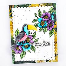 LDRS Creative Tropical Multi Die and Stencil Set 