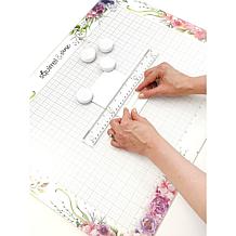 LDRS Creative White Magnetic Glass Craft Mat Kit