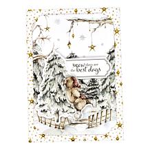LDRS Creative Winter Wonderland Card-Making Kit - Makes 18 Cards