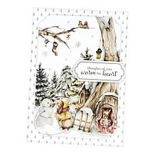 LDRS Creative Winter Wonderland Card-Making Kit - Makes 18 Cards