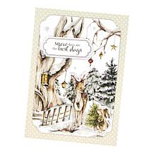 LDRS Creative Winter Wonderland Card-Making Kit - Makes 18 Cards