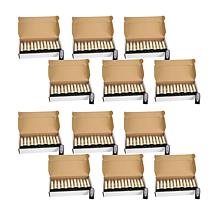 LED Clip-On Tree Taper Candles with Remote - 12-piece Set