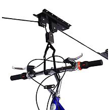 Leisure Sports Bike Storage Hoists, Set of 2 - Black
