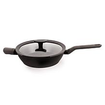 Leo 10pc Cookware Set with Ceramic Coating, Black