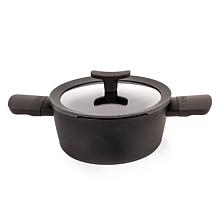 Leo 10pc Cookware Set with Ceramic Coating, Black