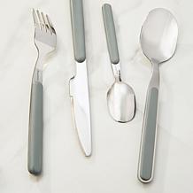 Leo Balance 24pc Stainless Steel Flatware Set