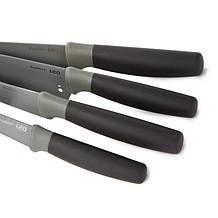 Leo Balance 4-Piece Non-Stick Stainless Steel Knife Set