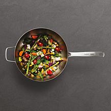 Leo Graphite 11" Stainless Steel Wok Pan