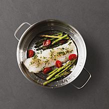 Leo Graphite 3-piece Stainless Steel Steamer Set