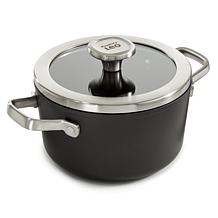 Leo Graphite 8" Stockpot 3.3qt with Glass Lid
