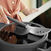 Leo Stone+ Cast Aluminum Stockpot with CeraGreen Coating