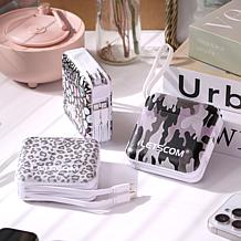 Letscom 10,000 mAh Power Bank with 4-in-1 Charging Tassel - Set of 2