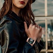 LetsFit E41 Silver Bluetooth Smart Watch with Extra Band