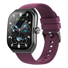 Letsfit E46 Black Bezel Smartwatch with Extra Band