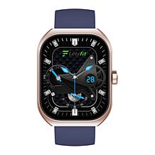 Letsfit E46 Rose Bezel Smart Watch with Extra Band